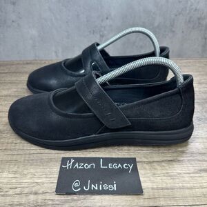 Clarks Cloudsteppers~Women's~Breeze MJ Black Synthetic Mary Jane~Size 9M